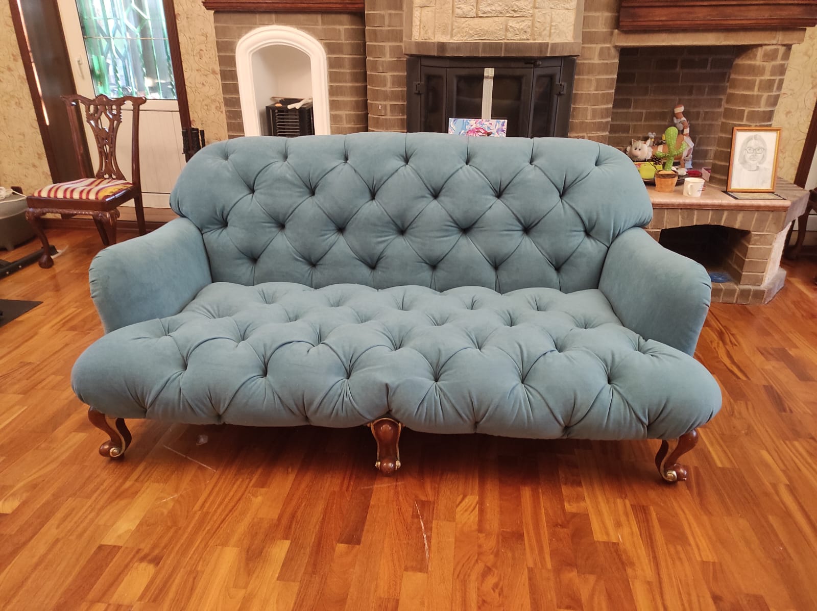 Перетяжка дивана. Балтийская