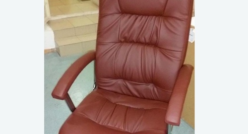 Обтяжка офисного кресла. Балтийская